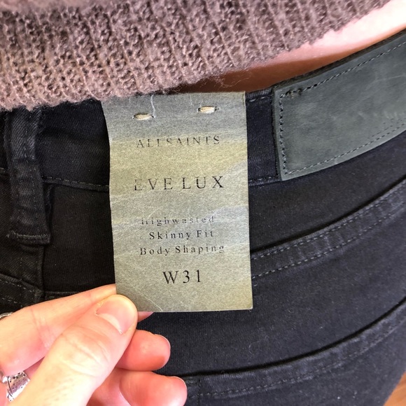 ALL SAINTS Eve lux jeans - Picture 4 of 5